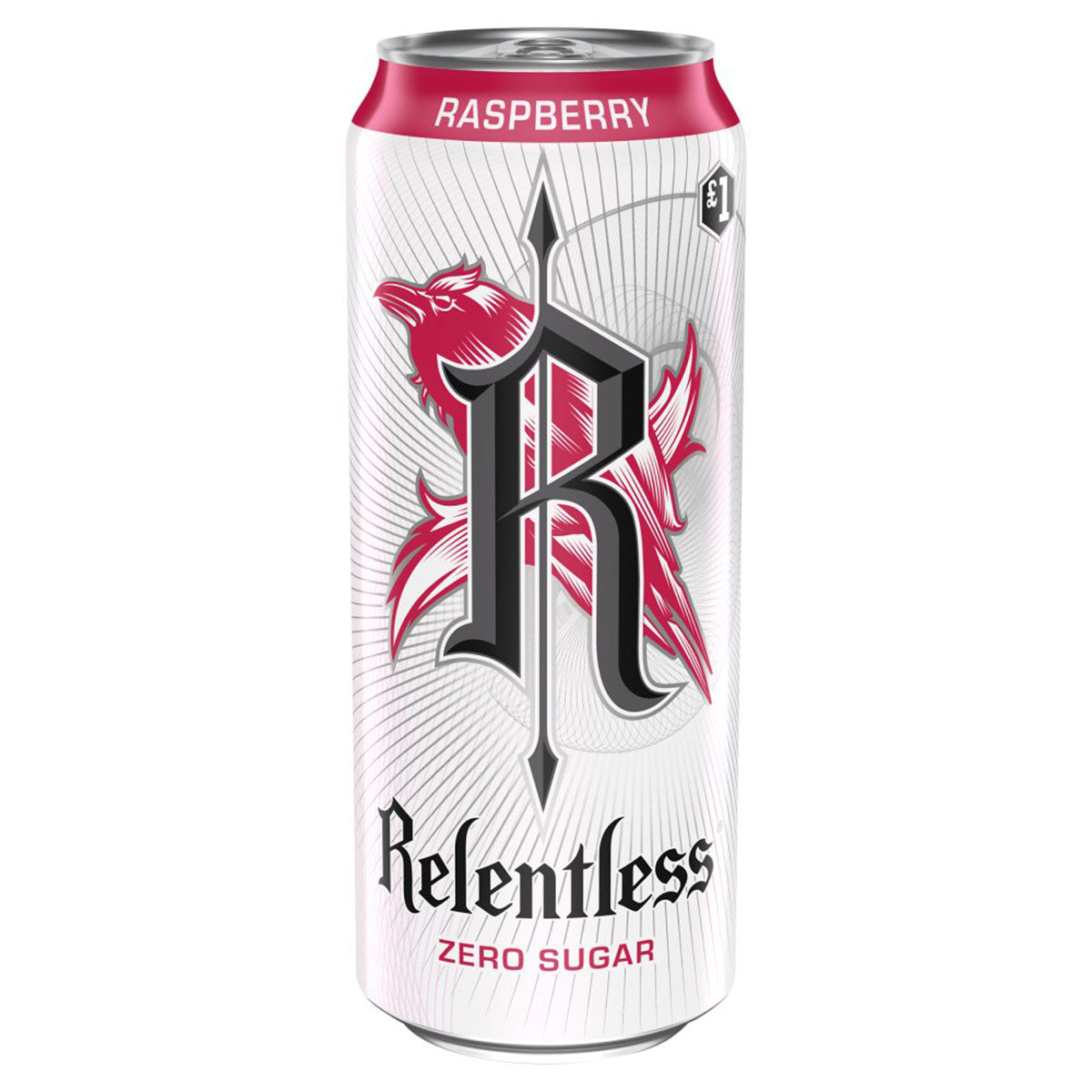 Relentless - Raspberry Zero Energy Drink - 500ml - Continental Food Store Relentless - Raspberry Zero Energy Drink - 500ml - Continental Food Store
