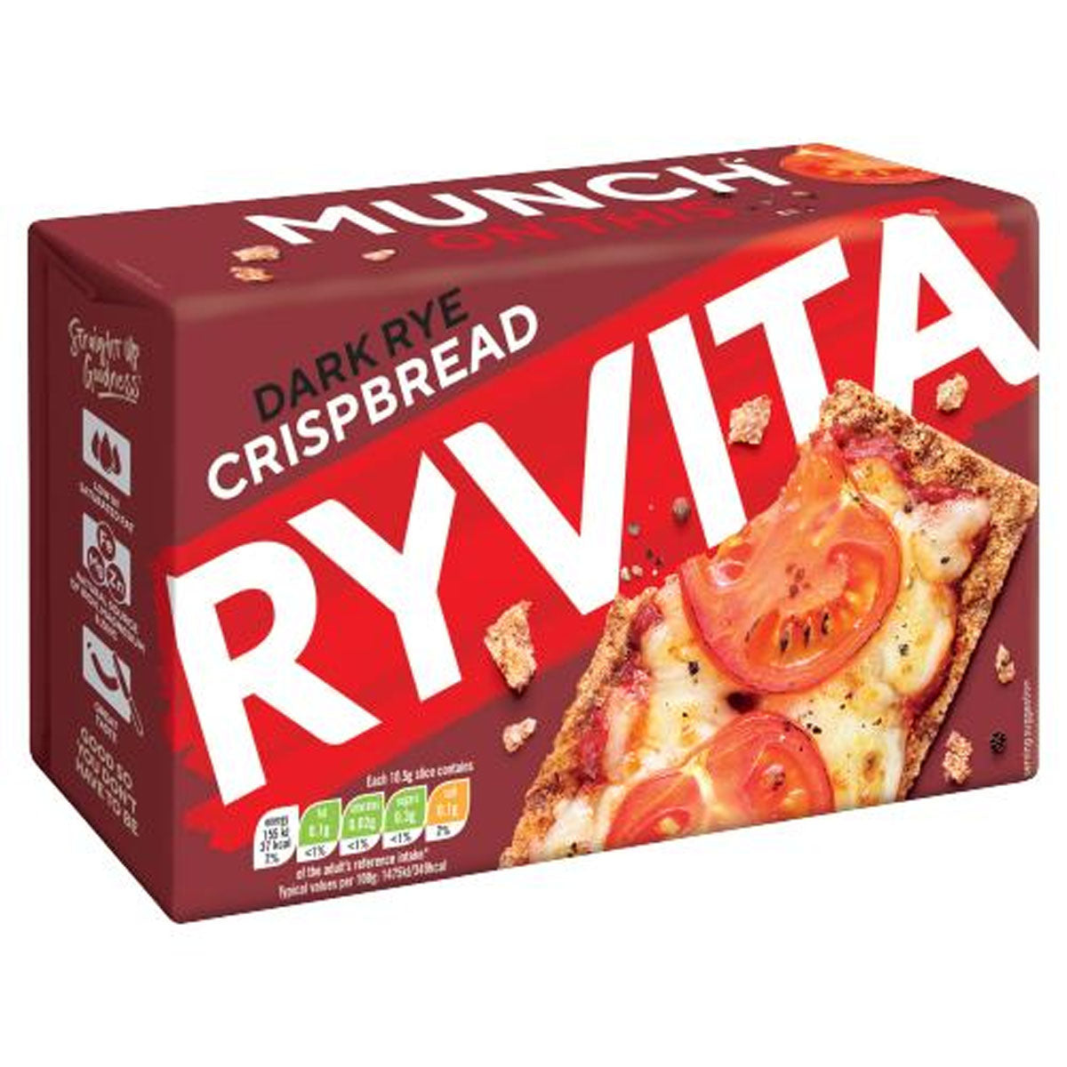 Ryvita - Dark Rye Crispbread - 250g - Continental Food Store