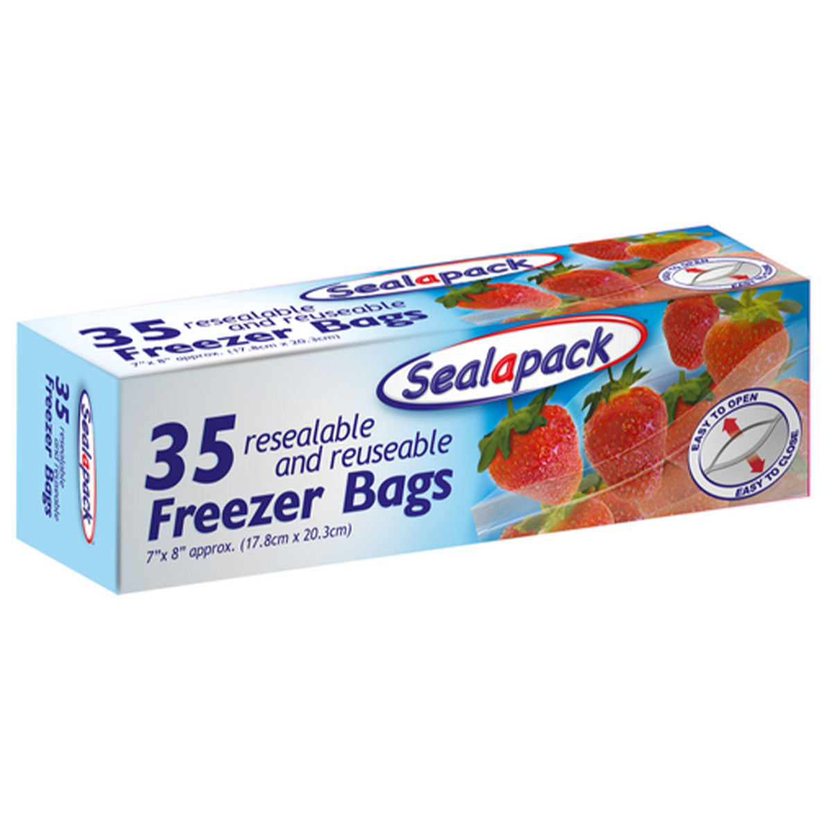 Sealapack - Reusable Freezer Bags - 35pcs - Continental Food Store Sealapack - Reusable Freezer Bags - 35pcs - Continental Food Store