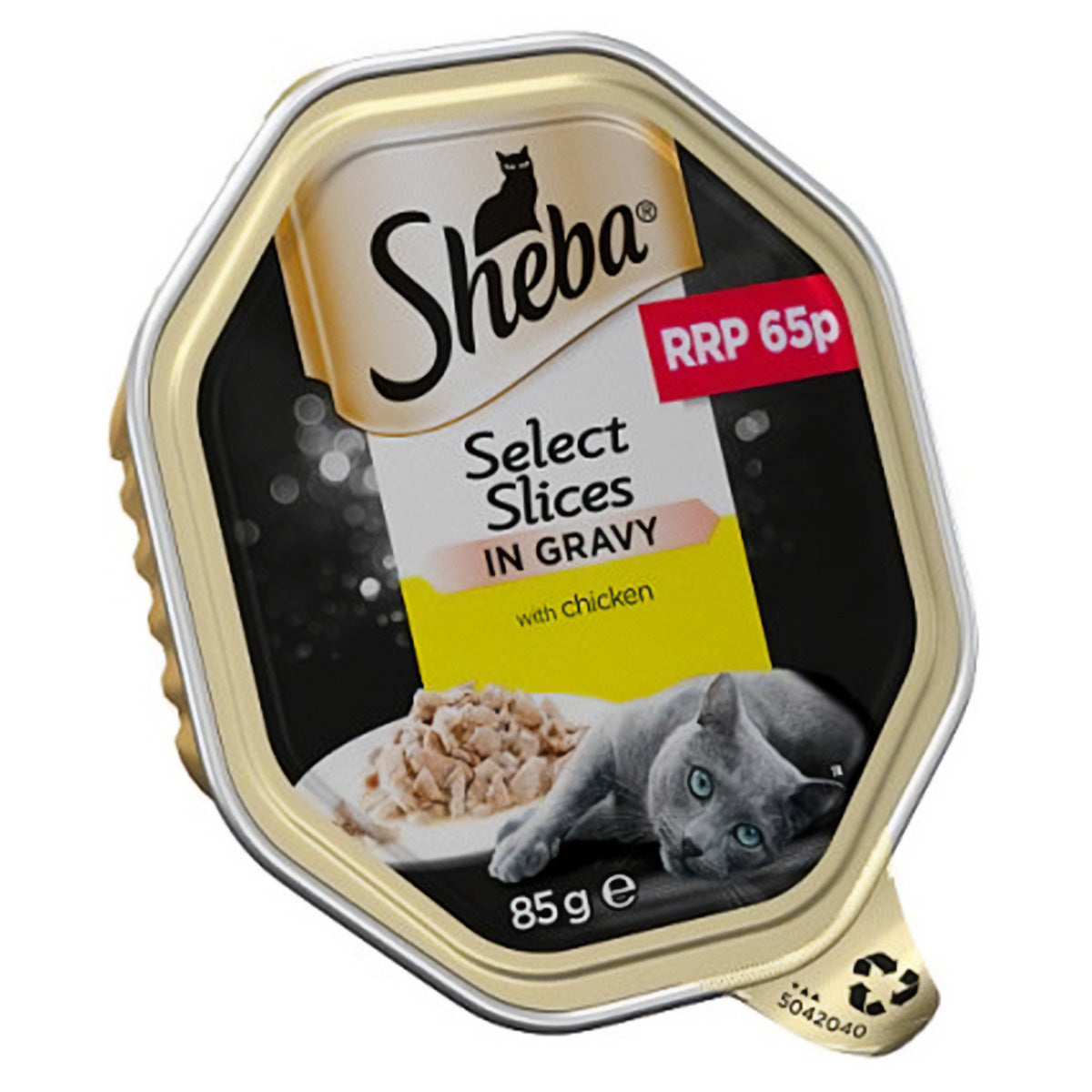 Sheba select slices in grey should be replaced with Sheba - Select Slices Chicken in Gravy Wet Cat Food Tray - 85g by Sheba. Sheba select slices in grey should be replaced with Sheba - Select Slices Chicken in Gravy Wet Cat Food Tray - 85g by Sheba.
