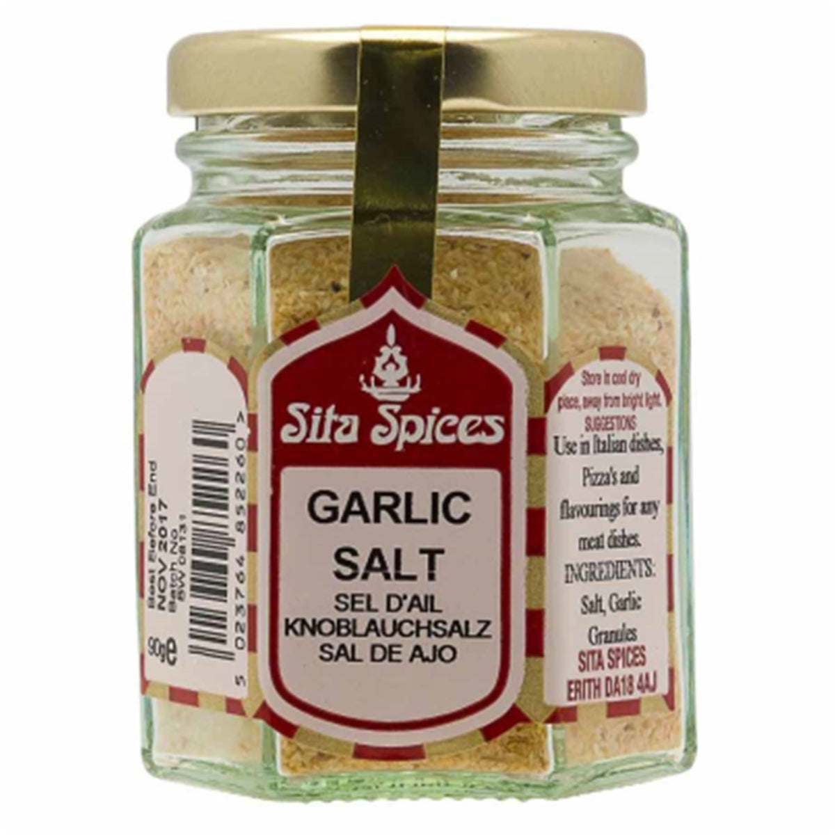 Sita Spices – Garlic Salt – 90g - Continental Food Store Sita Spices – Garlic Salt – 90g - Continental Food Store