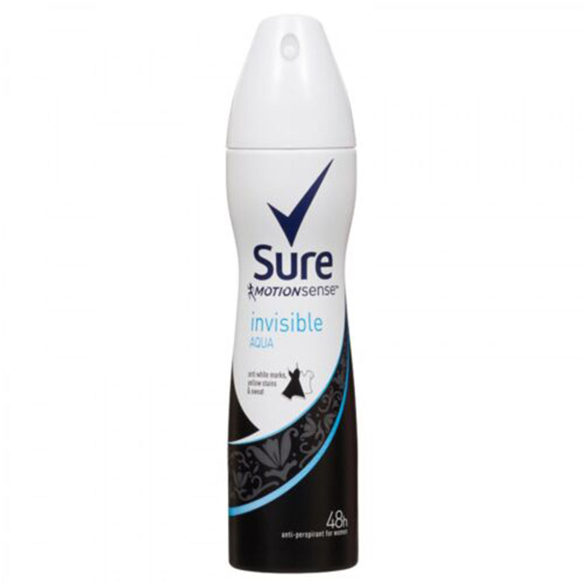 Sure - Invisible Aqua Anti-perspirant Deodorant Aerosol - 150ml - Continental Food Store