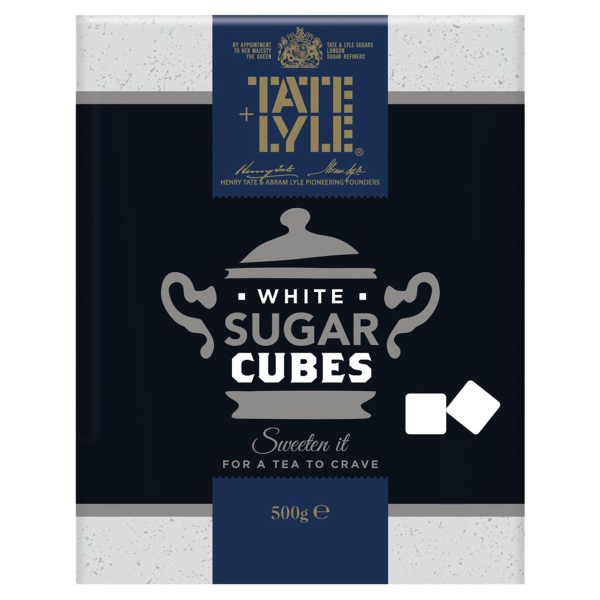 Tate & Lyle - Fairtrade Cane Sugar White Cubes - 500g - Continental Food Store