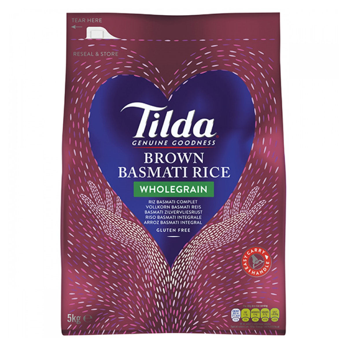 Tilda - Brown Basmati Rice - 5kg - Continental Food Store Tilda - Brown Basmati Rice - 5kg - Continental Food Store