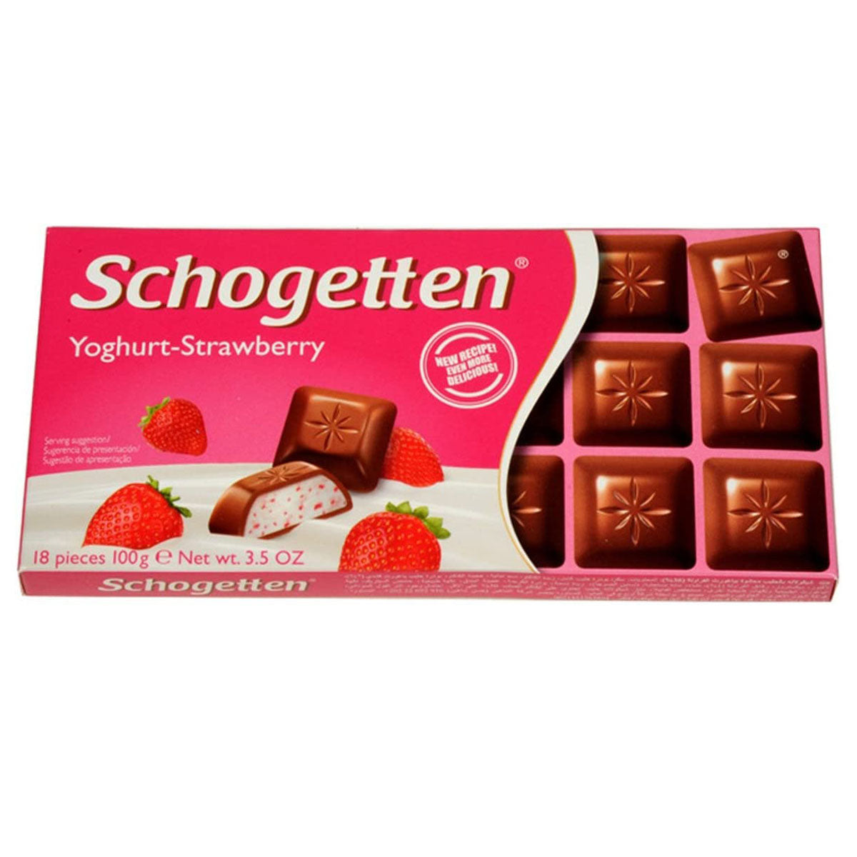 Schogetten - Yoghurt Strawberry - 100g - Continental Food Store