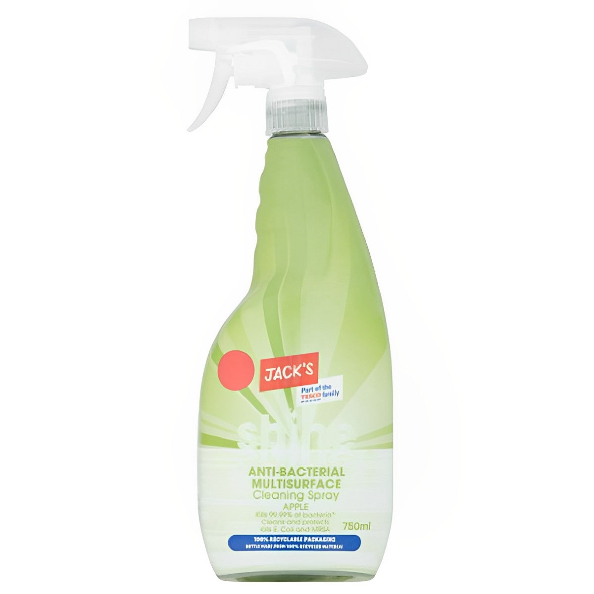 Jack's - Shine Anti-Bacterial Multisurface Cleaning Spray Apple - 750ml - Continental Food Store