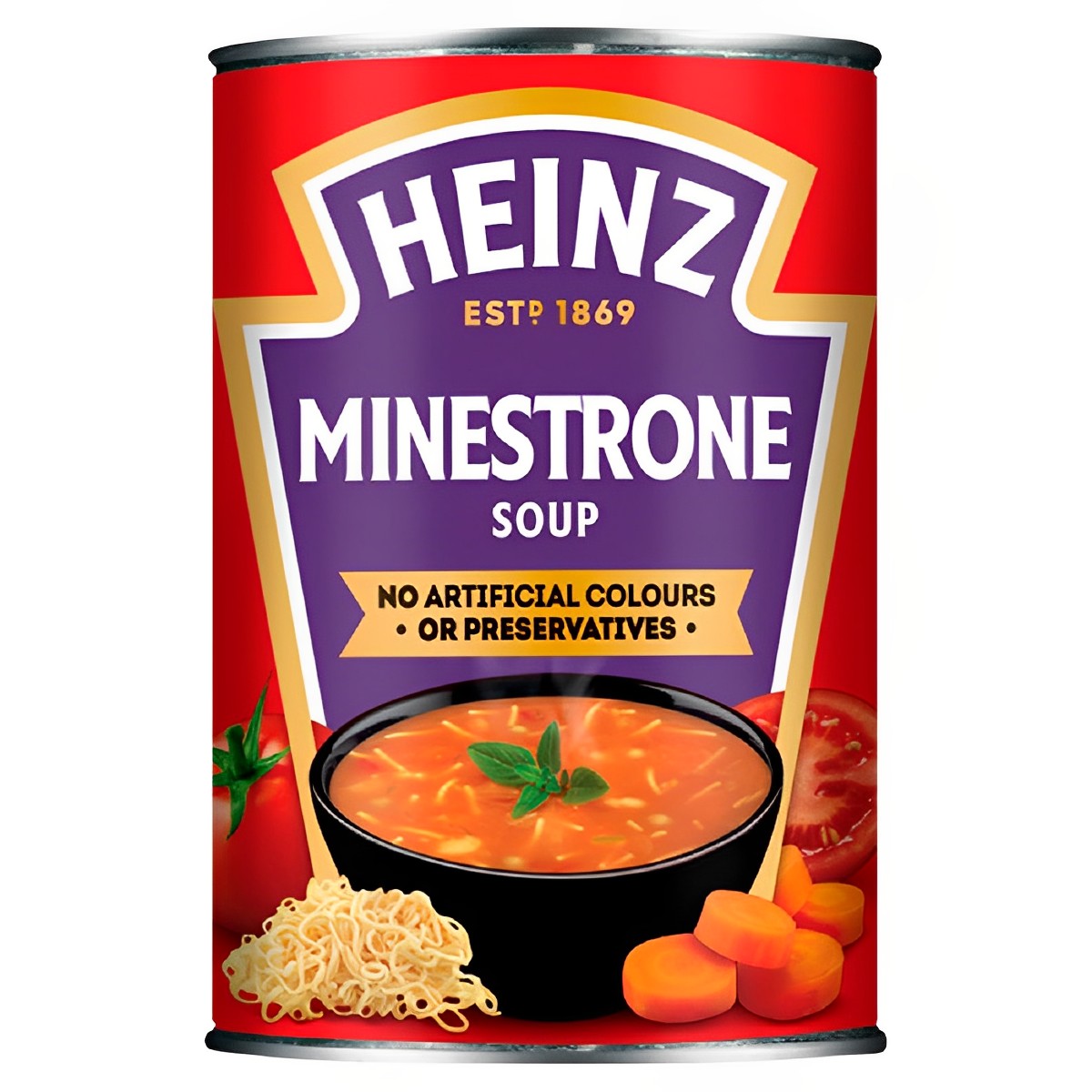 Heinz - Minestrone Soup - 400g - Continental Food Store Heinz - Minestrone Soup - 400g - Continental Food Store