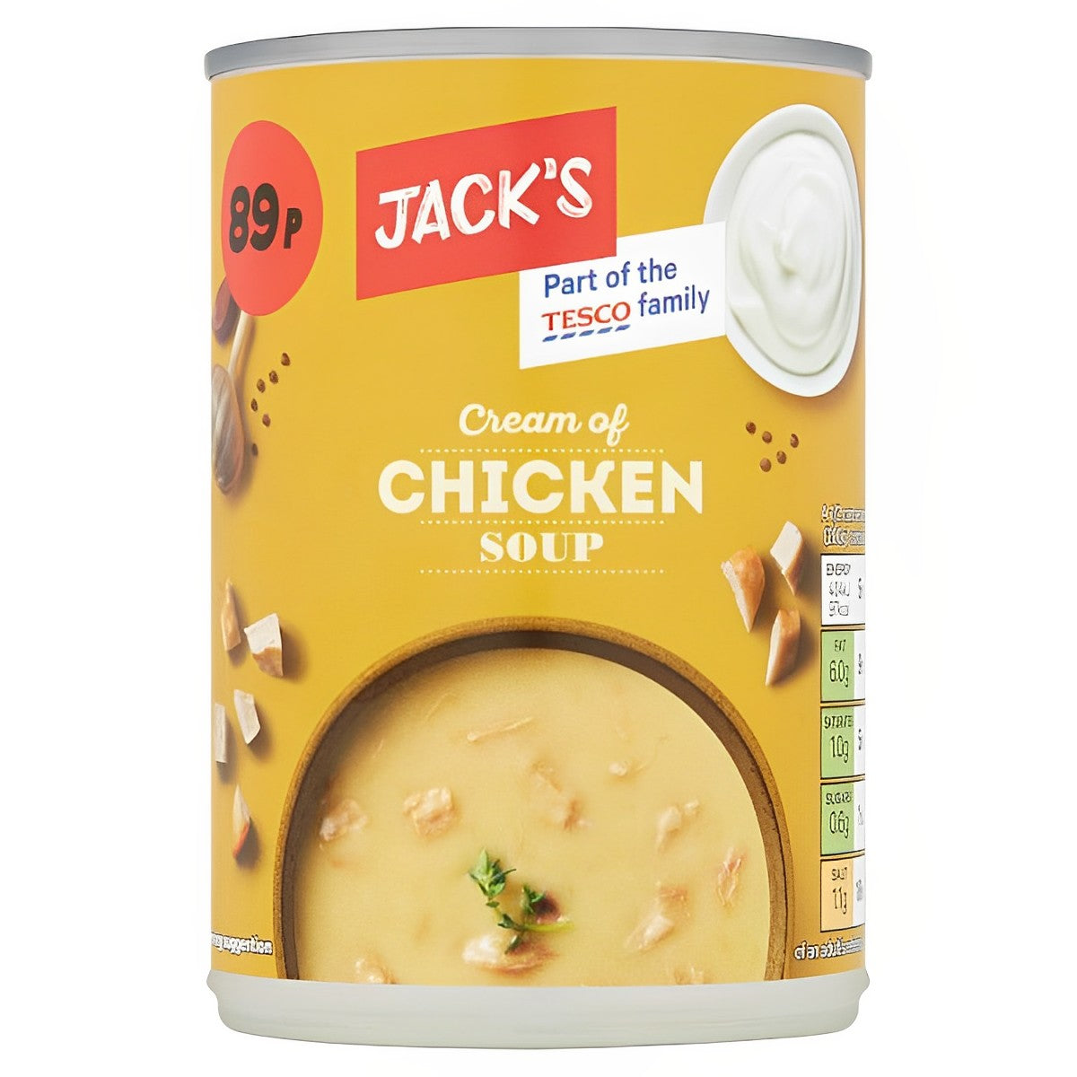 Jack's - Cream of Chicken Soup - 400g - Continental Food Store