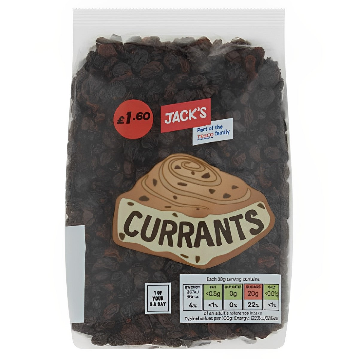 Jack's - Currants - 375g - Continental Food Store