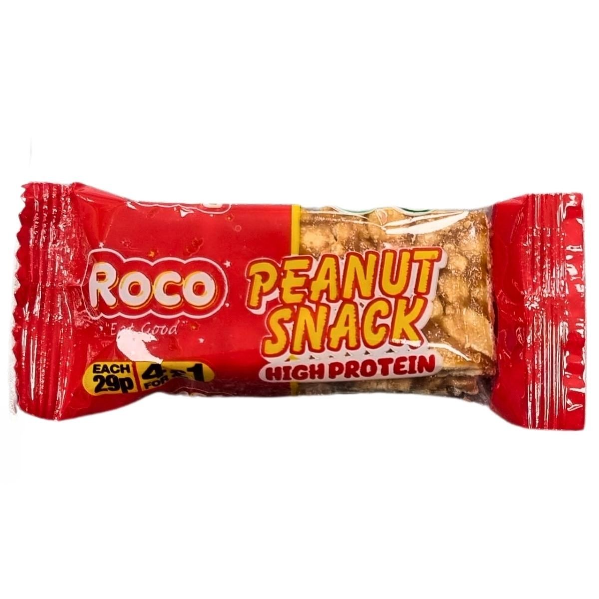 Roco - Peanut Snack (Gluten Free) - 28g - Continental Food Store Roco - Peanut Snack (Gluten Free) - 28g - Continental Food Store