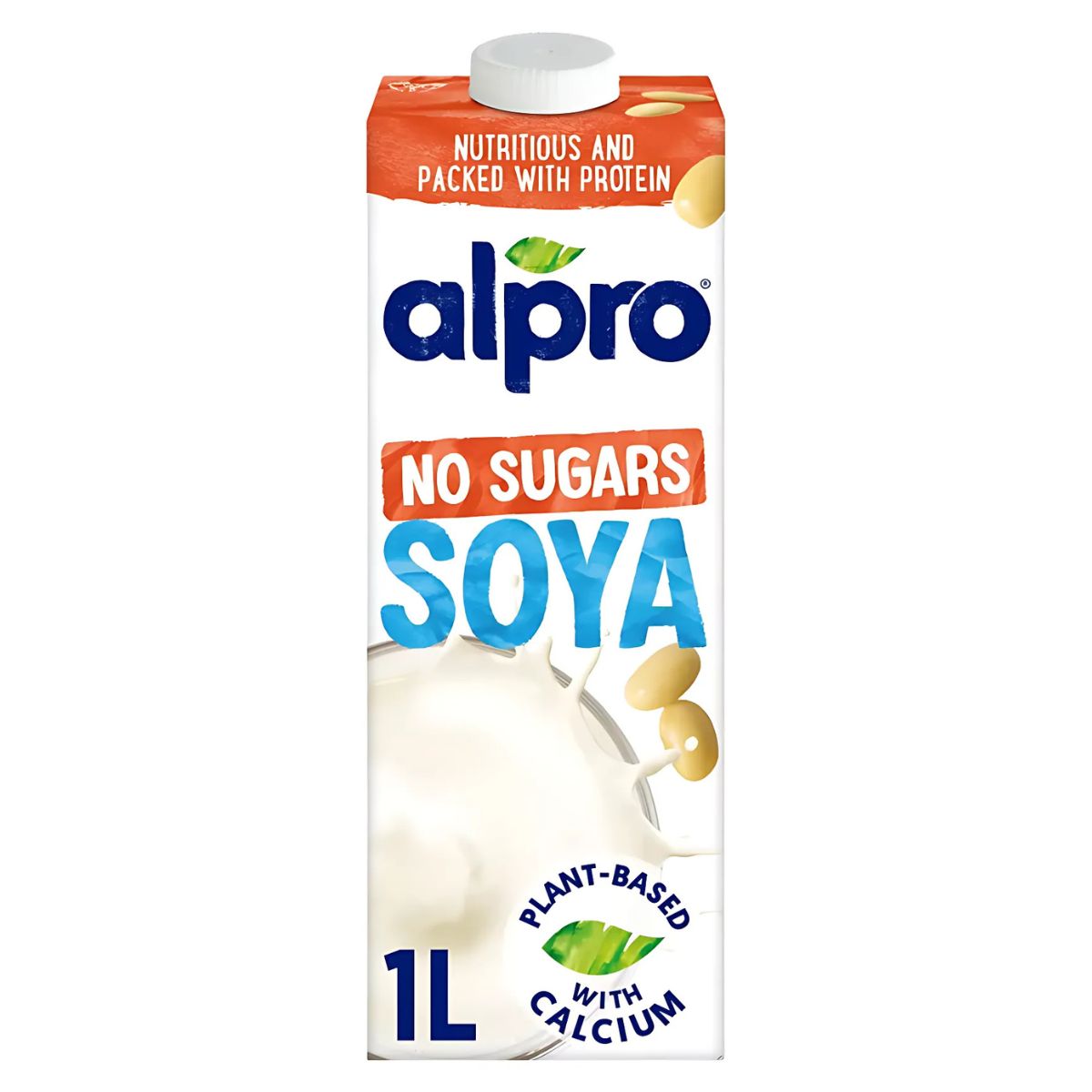 Alpro Soya Unsweetened Drink 1L is a plant-based beverage, rich in protein, nutritious, and fortified with calcium.