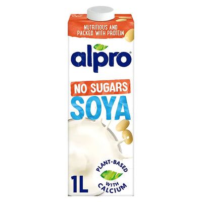 Alpro Soya Unsweetened Drink 1L is a plant-based beverage, rich in protein, nutritious, and fortified with calcium.