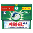 Ariel - 3-in-1 Pods Washing Capsules 12 Washes (229.2g) deliver powerful stain removal and deep clean in cold or short cycles. Perfect for every wash, priced at £4.79.