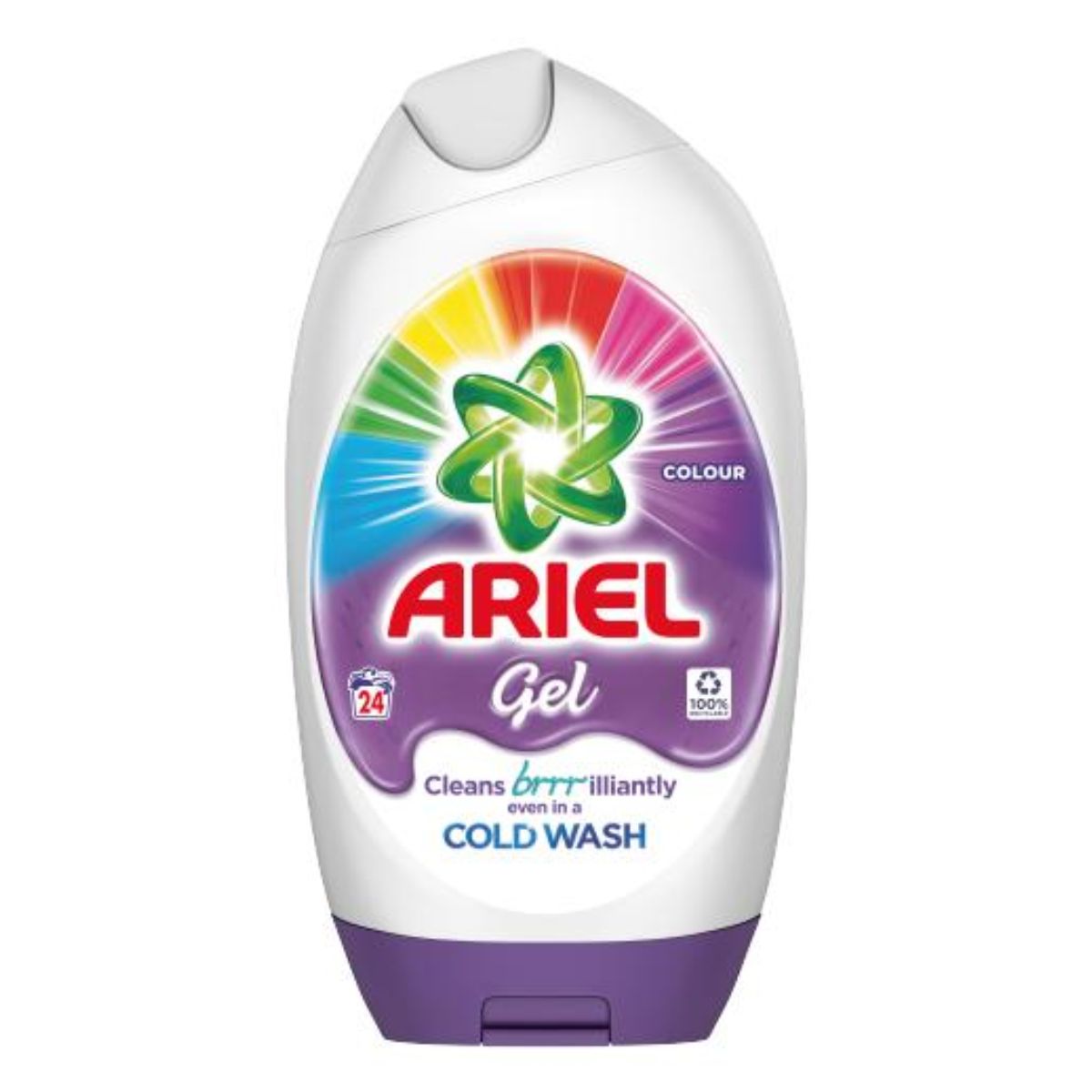 Ariel - Gel Colour - 24wash gel cold wash 500ml.