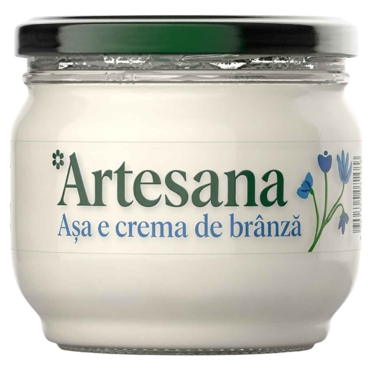 Jar of Artesana cream with a white background