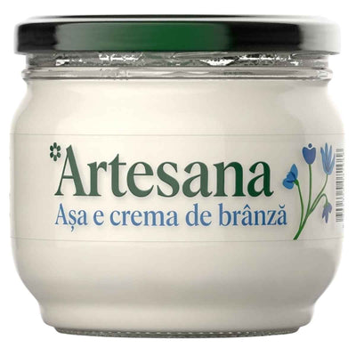 Jar of Artesana cream with a white background