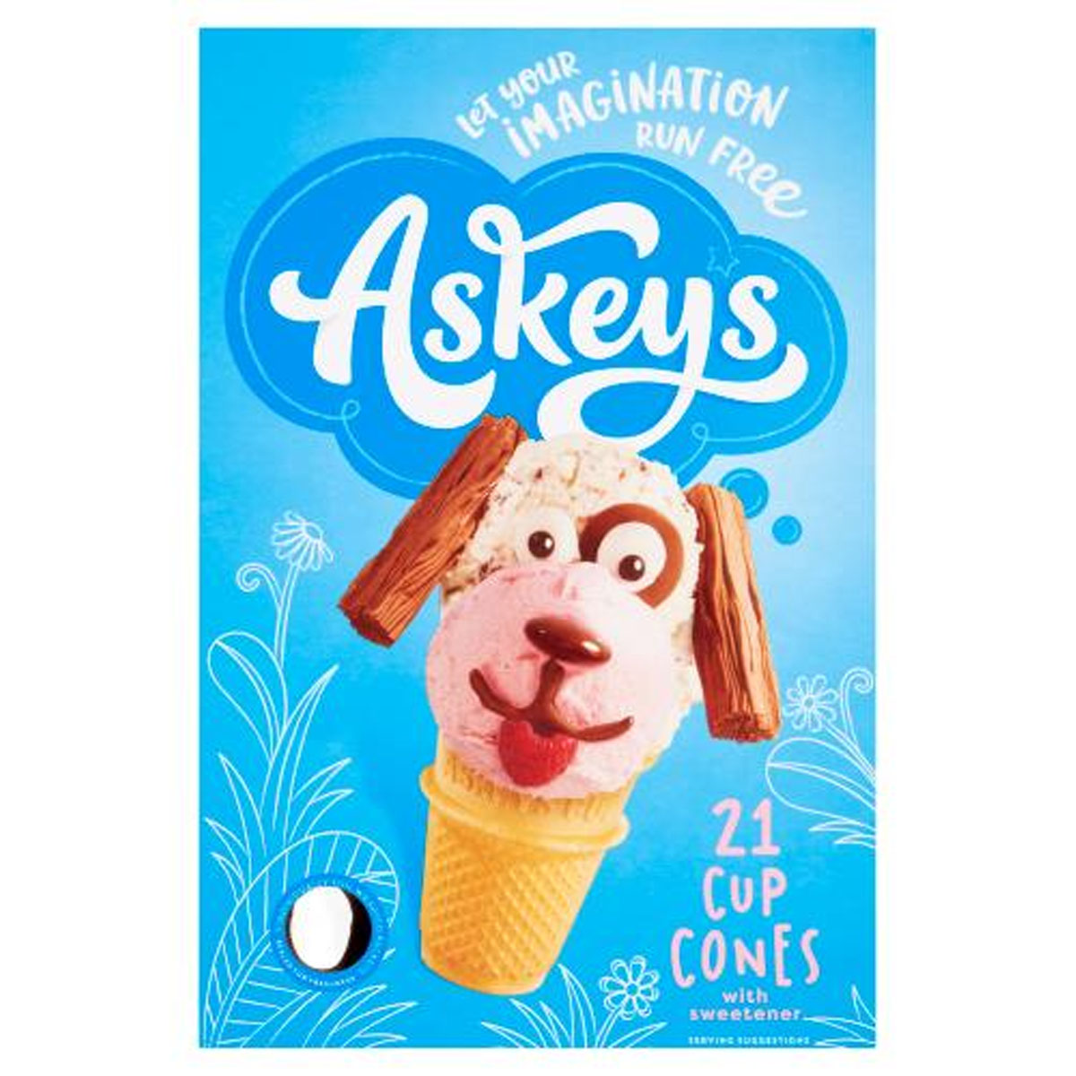 Askeys - 21 Cup Cones - Continental Food Store