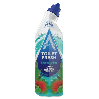Astonish Toilet Fresh Eucalyptus bottle on a white background