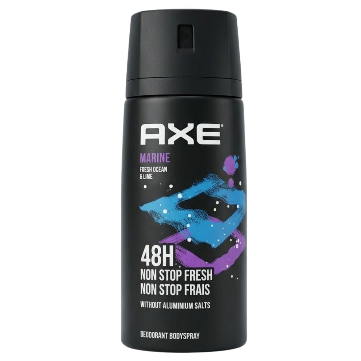 AXE deodorant bodyspray bottle on a white background