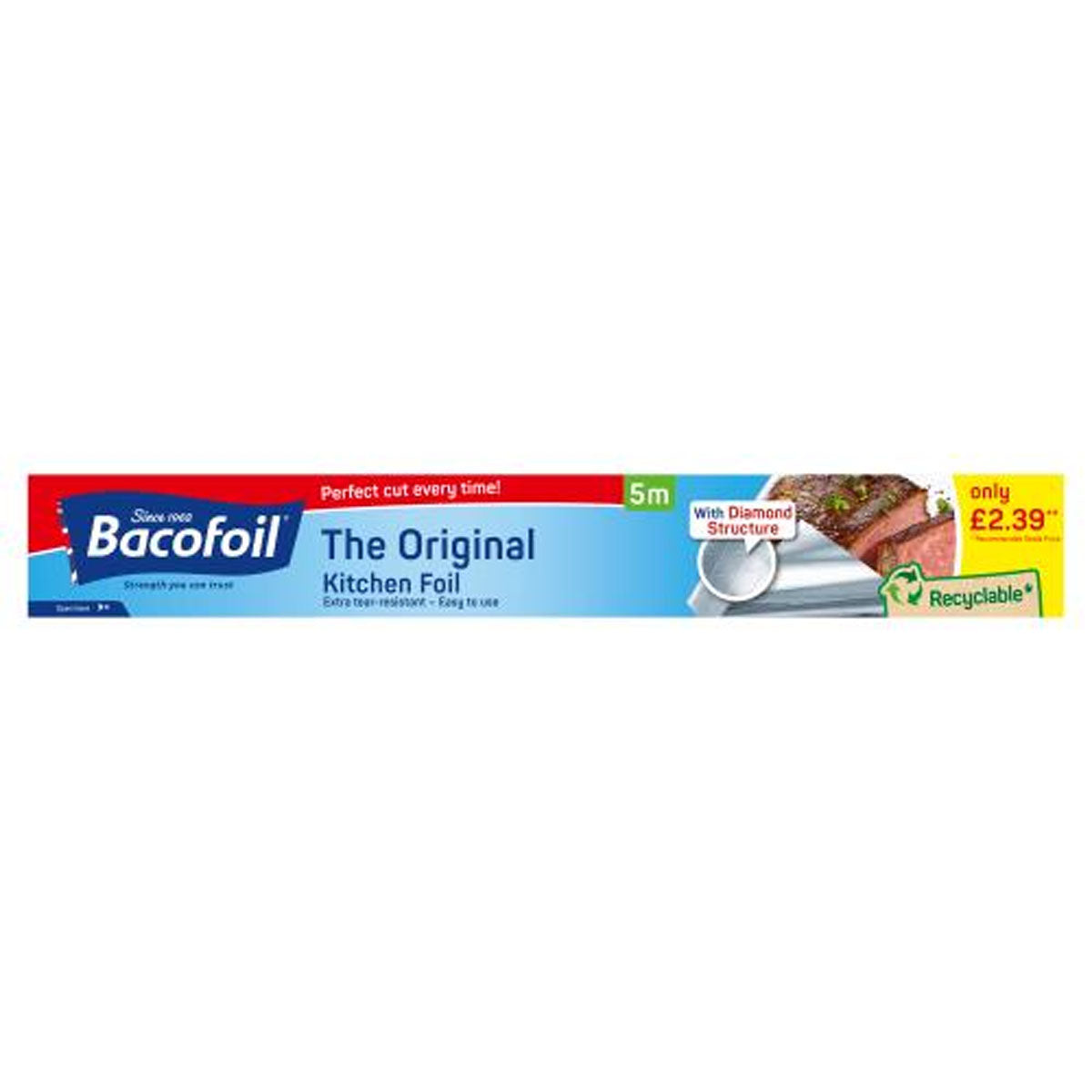 Bacofoil - The Original Kitchen Foil - 5m x 30cm - Continental Food Store