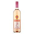 A bottle of Barefoot - Pink Pinot Grigio Rose Wine (12% ABV) - 750ml on a white background.