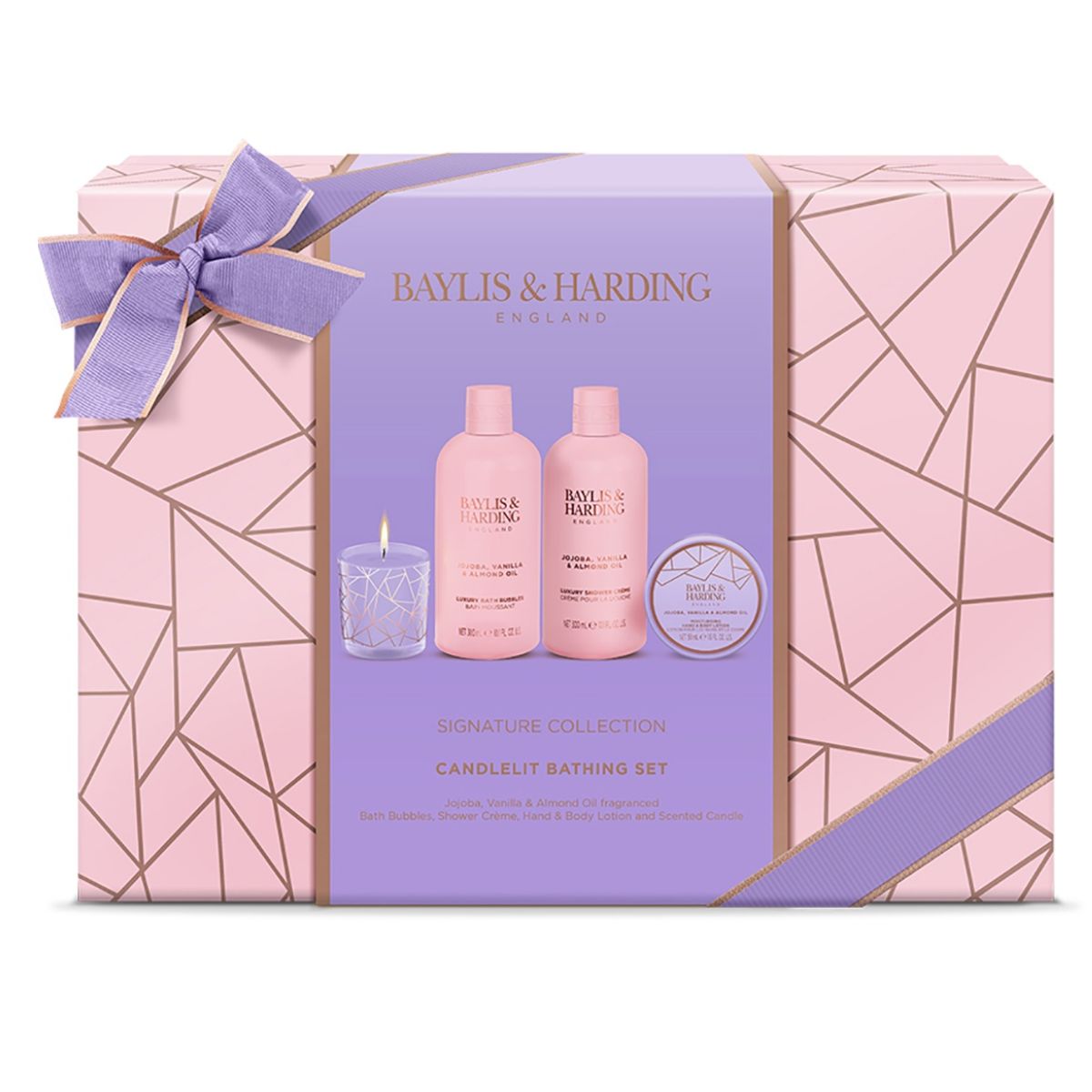 A gift box with a Baylis & Harding bath set - 1 set.