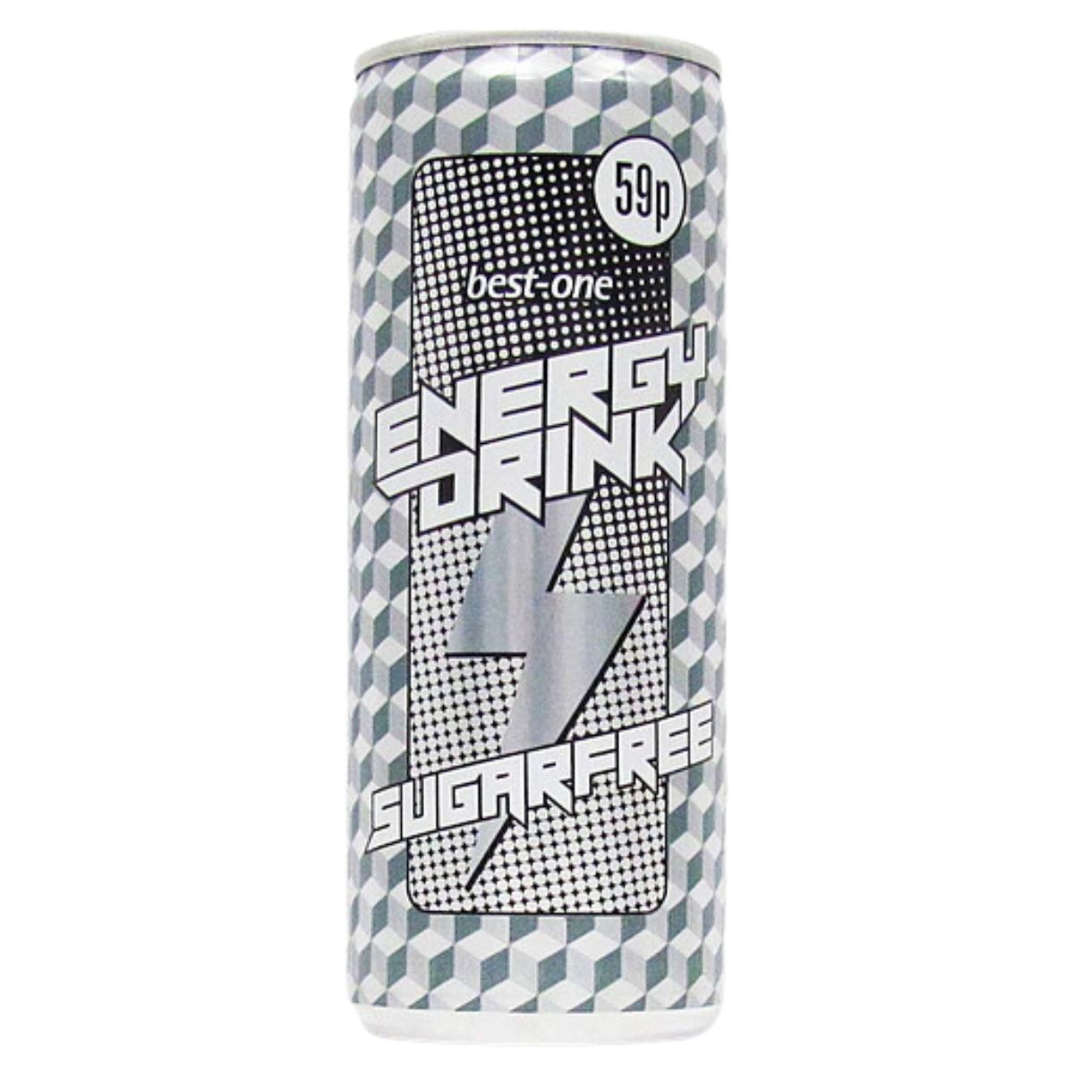 A can of Best One - Sugar Free Energy Drink - 250ml on a white background.