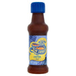 A 150ml plastic bottle of Blue Dragon Oyster Sauce with a blue cap and yellow-blue label showing the Blue Dragon brand name and product details.