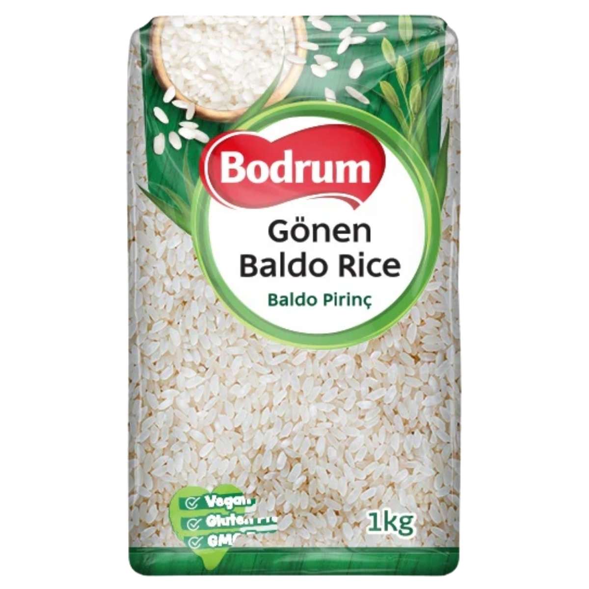 Baldeng Rice Bodrum Gonen Baldo Rice 1kg | Turkish Short-Grain Rice – Continental ...