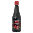 A 500ml bottle of Bodrum Pomegranate Syrup with a red cap, vibrant pomegranate images, and clear label information.