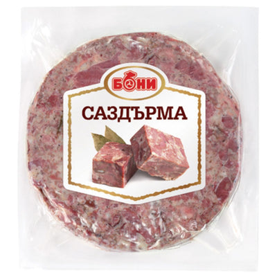 A package of Boni - Sazdarma - 250g in a plastic bag.