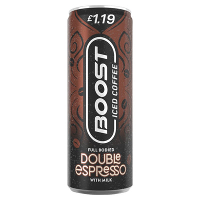 Boost - Double Espresso with Milk Iced Coffee - 250ml - Continental Food Store