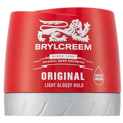 Brylcreem - Original Light Glossy Hold Hair Cream (150ml) offers a light, glossy hold for a polished look, perfect for men’s grooming.