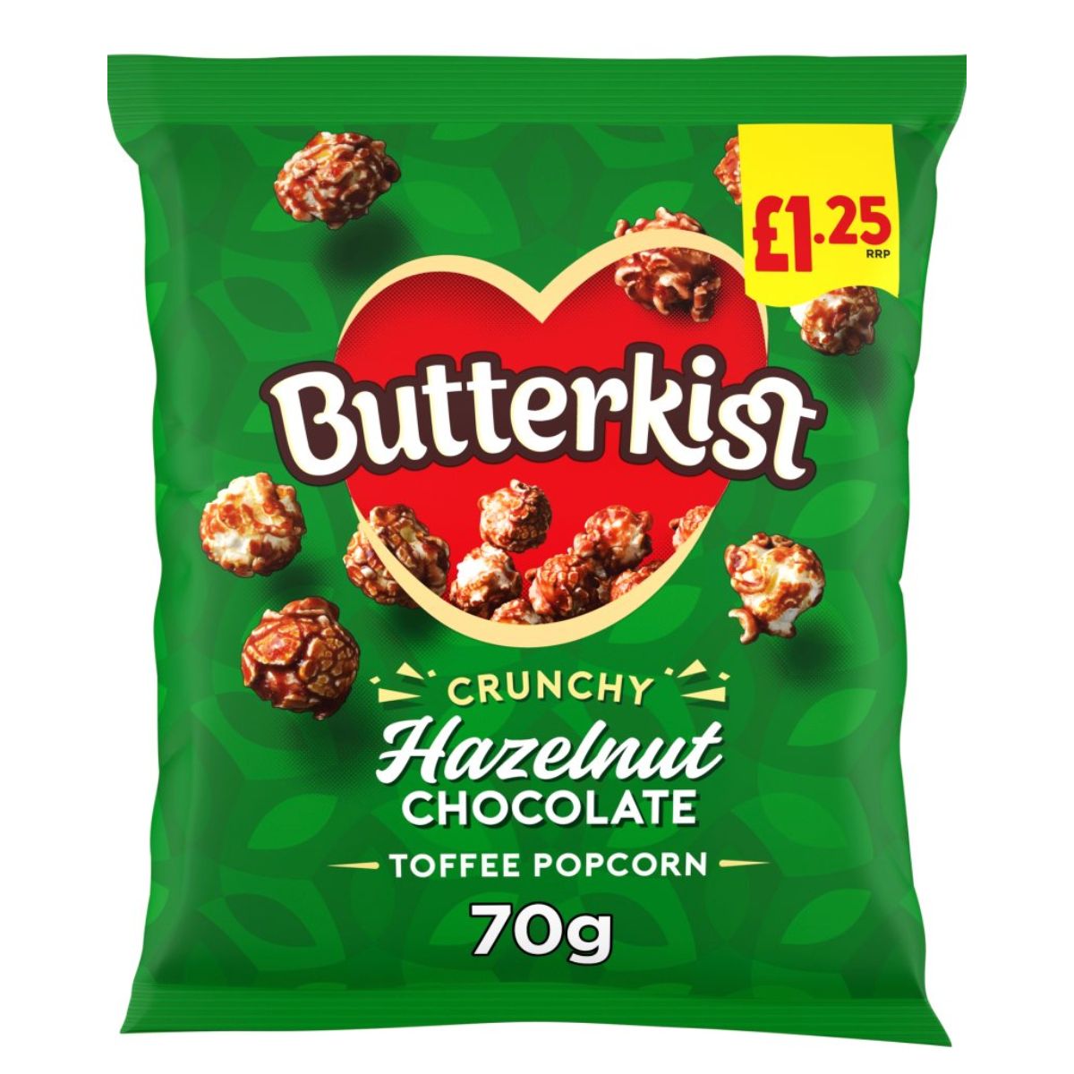 Butterkist - Hazelnut Chocolate Toffee Popcorn - 70g.