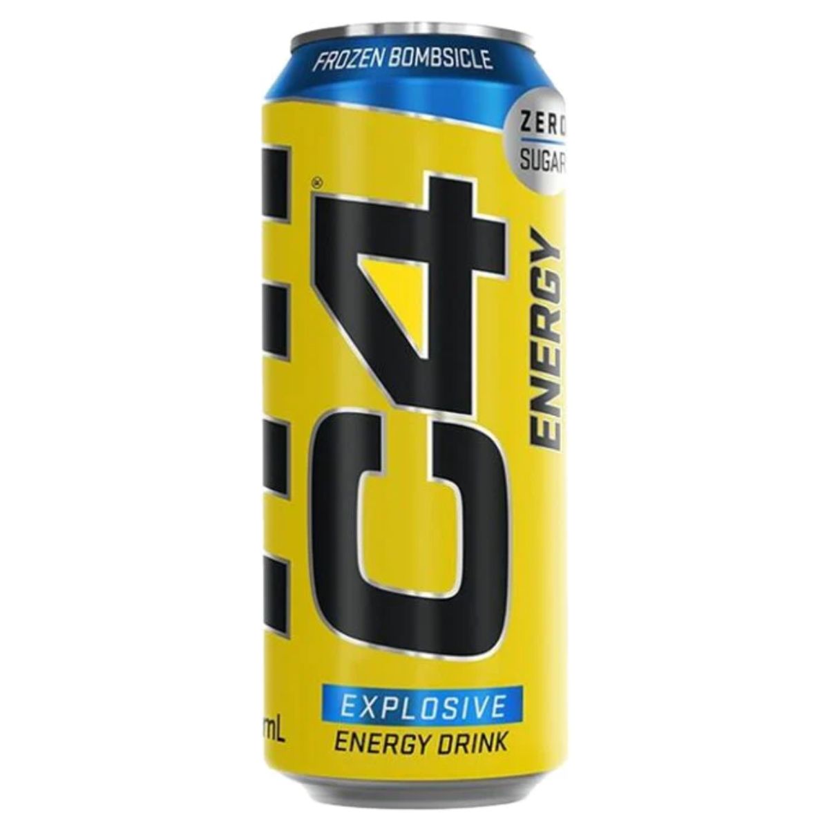 C4 - Performance Energy Frozen Bombsicle - 500ml energy drink on a white background.