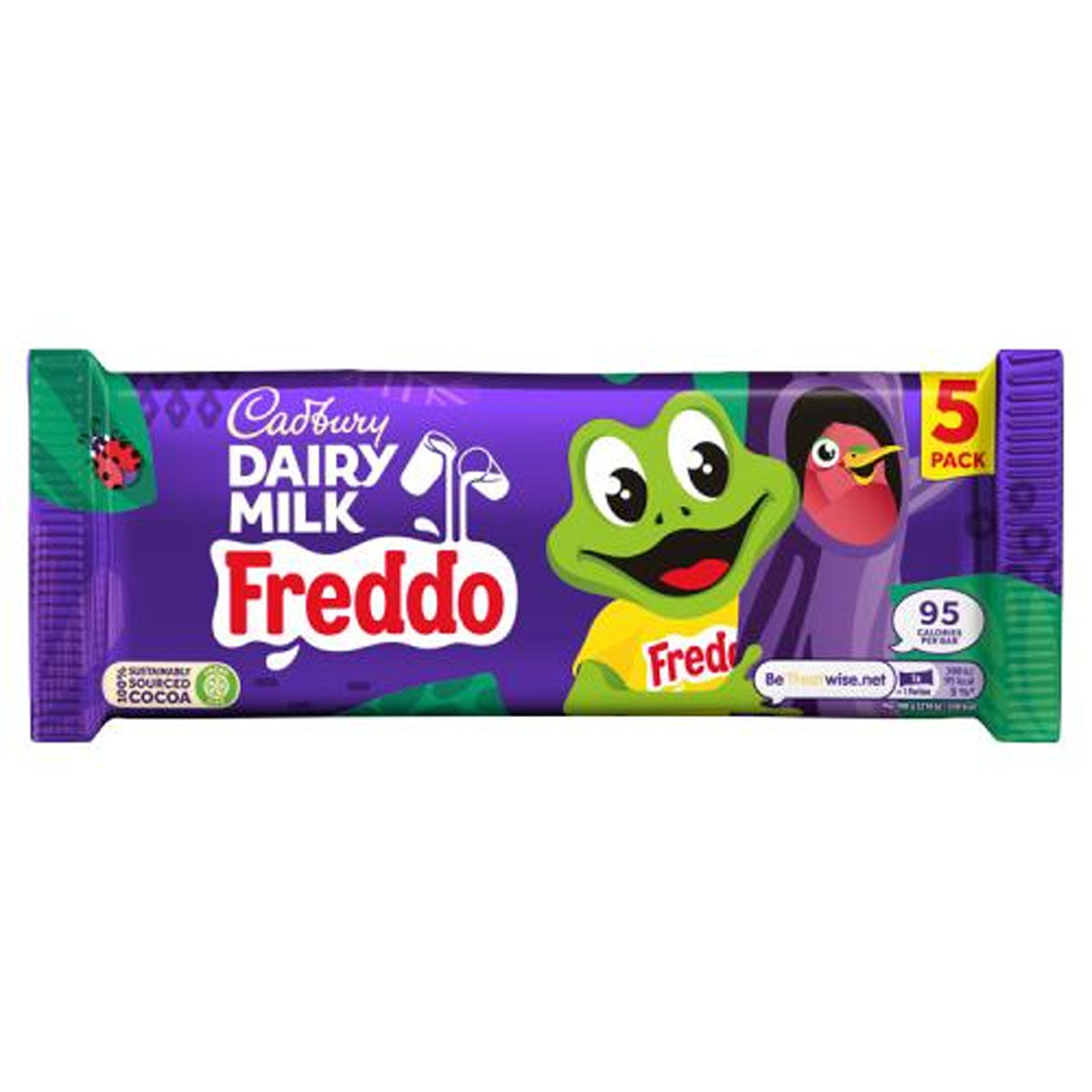 Cadbury - Dairy Milk Freddo Chocolate Bar - 5 Pack 90g