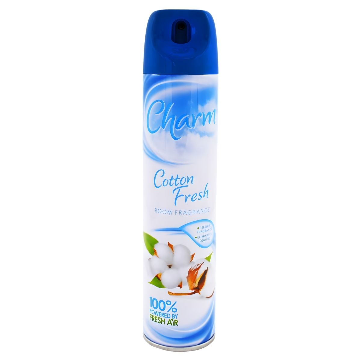 Charm - Cotton Fresh Air Freshener (240ml) by Charm effectively neutralises odours, keeping your space fresh.