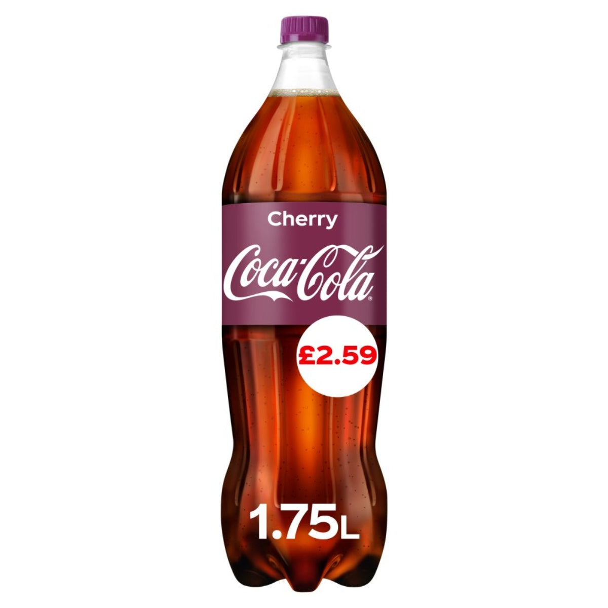 Coca Cola - Cherry Bottle - 1.75L 750ml.