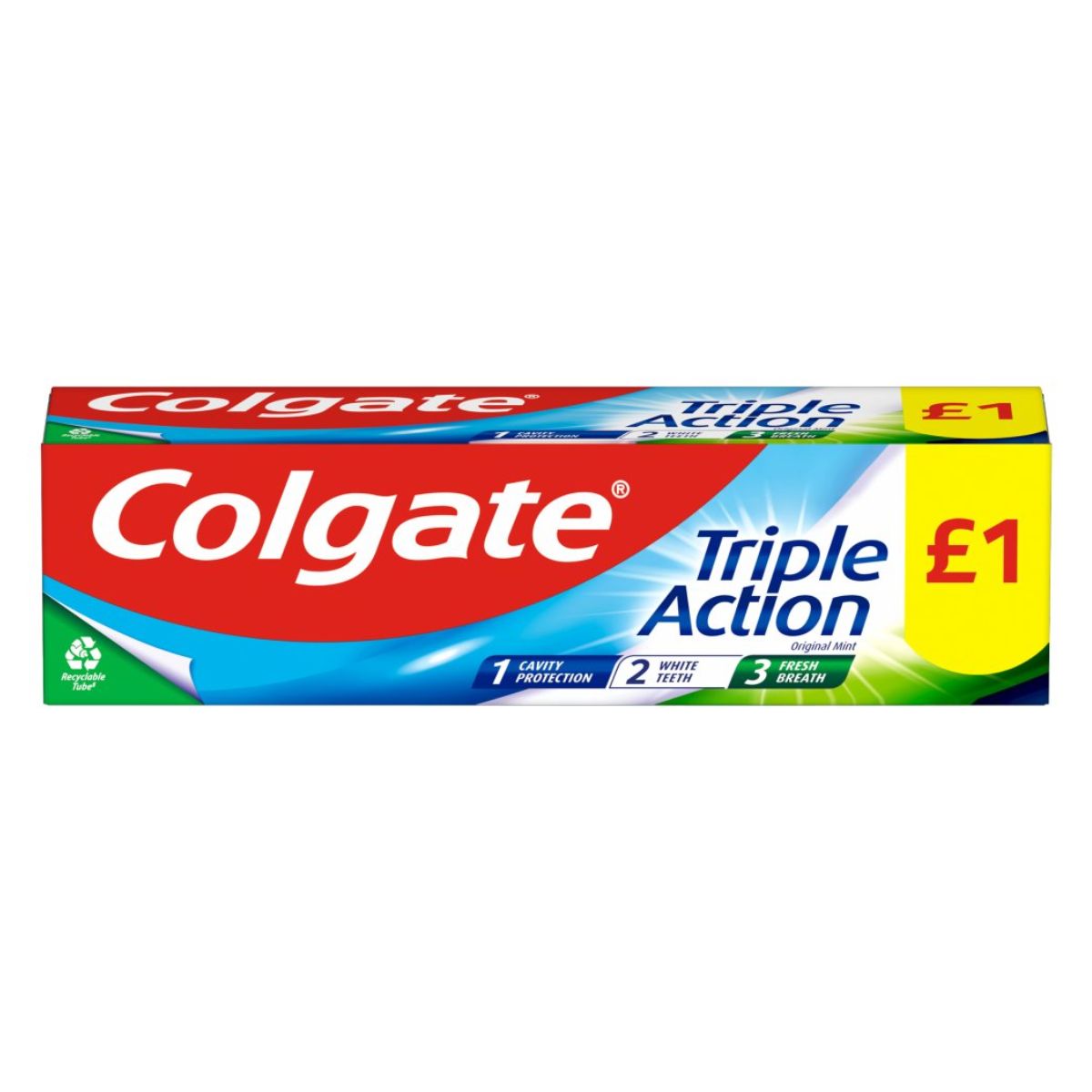 Colgate - Triple Action Toothpaste - 75ml.