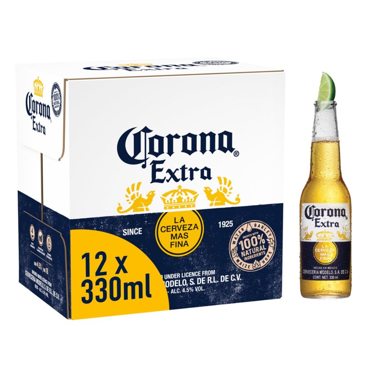 Corona Extra (4.5% ABV) - 12 x 330ml extra (4.5% ABV) - 12 x 330ml extra (4.5% ABV) - 12 x 330ml extra (4.5% ABV) - corona