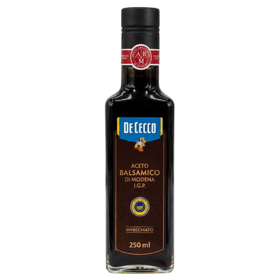 A 250ml bottle of Dececco Balsamic Vinegar of Modena IGP by Dececco.