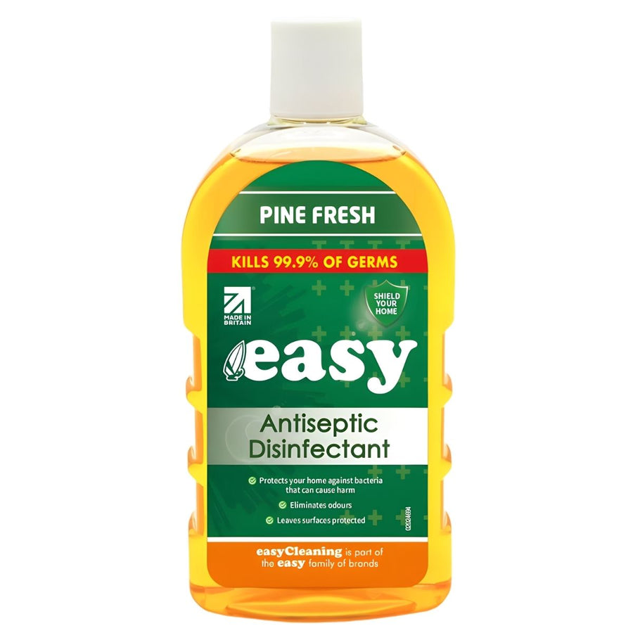 Easy - Pine Fresh Antiseptic Disinfectant (500ml) by Easy kills 99.9% of germs and eliminates odors, making it a powerful household germ cleaner.