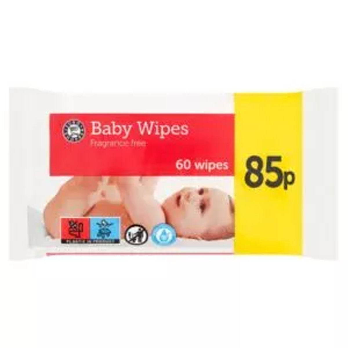 Euro Shopper - Baby Wipes - 60 wipes - Continental Food Store