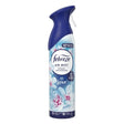 A bottle of Febreze Air Freshener Spray Spring Awakening - 185ml by Lenor, featuring floral imagery and a blue cap.