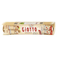The Ferrero Giotto Hazelnut Pralines 4 Pack (154g) features cream and nut imagery with red accents on its label, offering a delightful sweet snack experience.