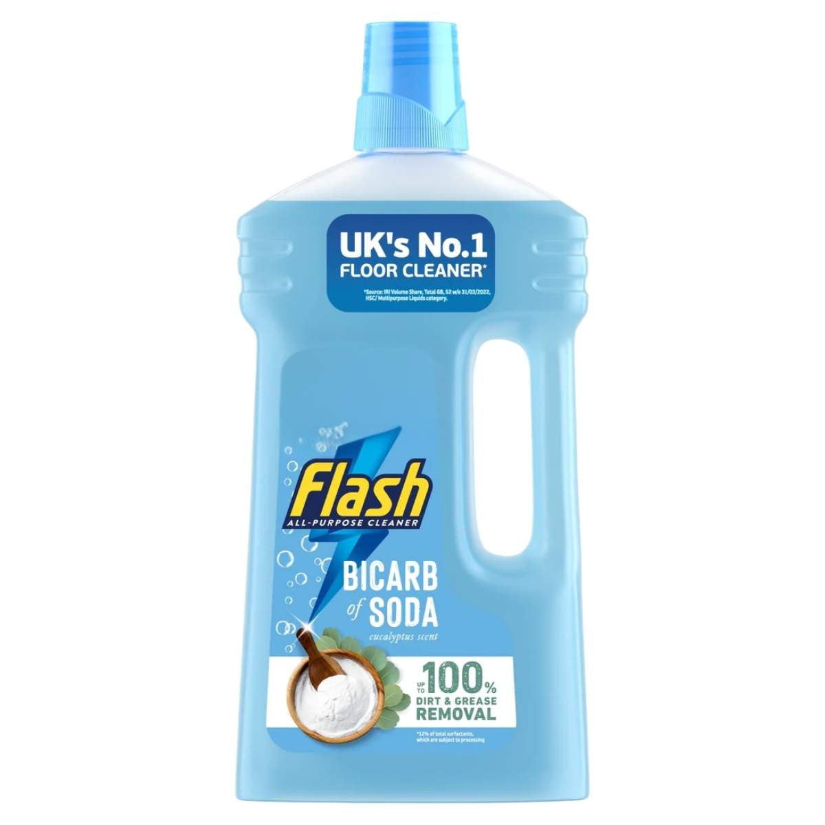 Flash All Purpose Cleaner Bicarb of Soda 1L by Flash, the UK’s No.1 floor cleaner, removes 100% of dirt and grease for powerful, natural cleaning.
