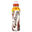 A bottle of Galaxy - Chocolate Milkshake Drink - 350ml on a white background.