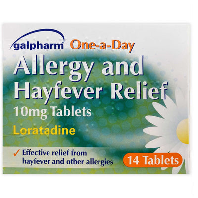 Galpharm - One-a-day Allergy And Hayfever Relief - 10mg Tablets 14 Pack - Continental Food Store