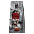 The package shows Germes - Frozen Pork & Beef Filled Dumplings Silver Edition (1Kg), with a bottle, glass, bowl of black caviar, and portion of red caviar in front, plus Russian text on the label.