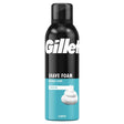 Gillette shave foam 200ml can on a white background